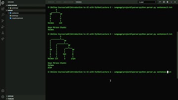 CS50AI 2020 - Project 6a: Parser
