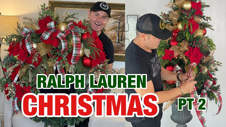 3 RALPH LAUREN Christmas DIYS / NEW Christmas Decorations Ideas / Ramon At Home