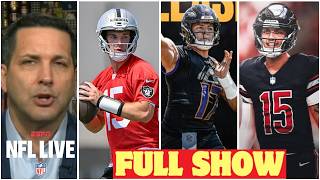 FULL NFL LIVE | Raiders sign Fernando Mendoza, Carson Beck to Cardinals,Ravens waived QB Diego Pavia