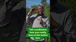 Destroy Apathy with Hope. #morechoicemorevoice #scpol