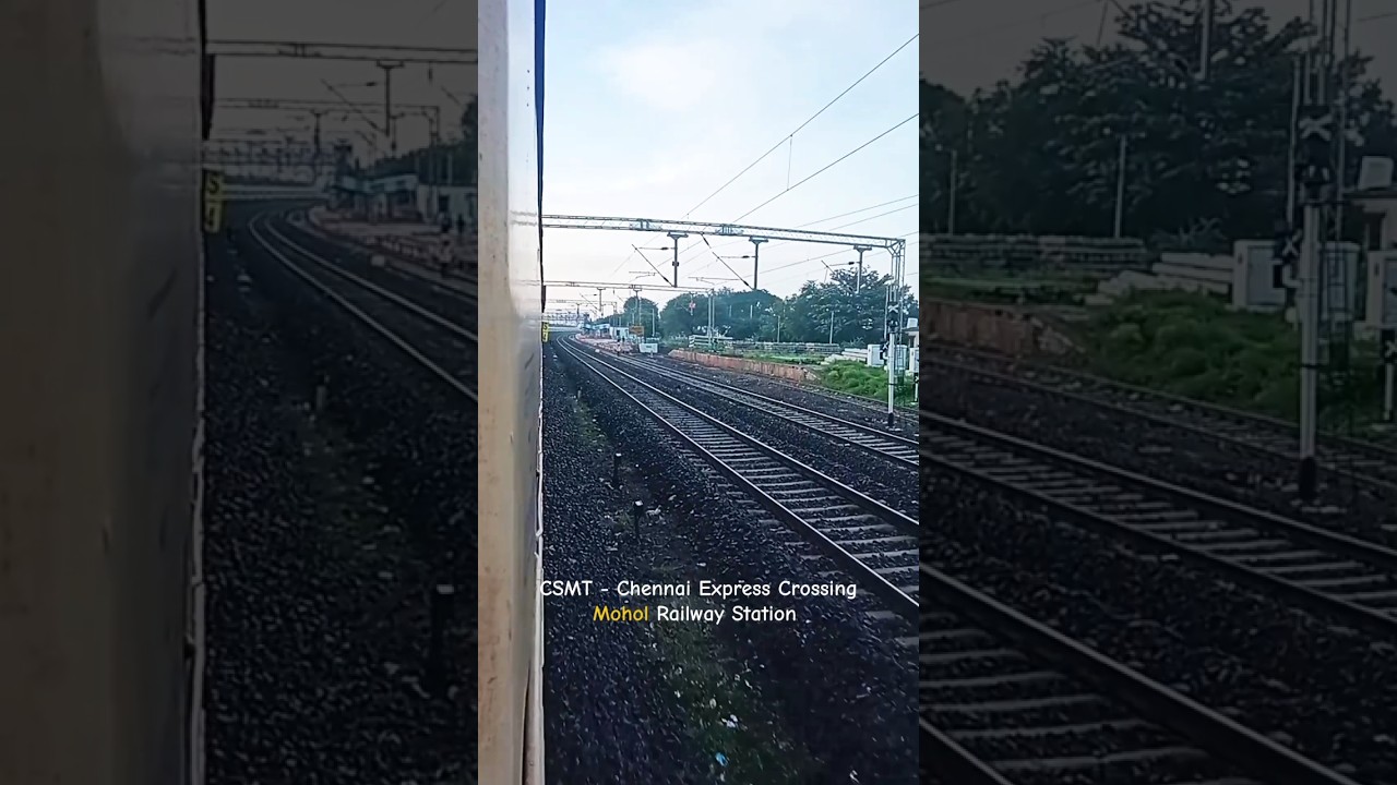 Train Skipping Mohol Railway Station | Indian Railways 