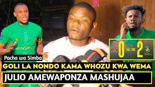 PACHA WA SIMBA APAGAWA USHINDI WA YANGA KWA MASHUJAA/GOLI BAKARI KAMA LA WHOZU KWA WEMA/YANGA BINGWA
