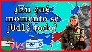 CRONOLOGÍA ⏰ del conflicto ÁRABE-ISRAELÍ 🇮🇱⚔️🇵🇸🇸🇾🇪🇬🇯🇴🇱🇧 - El Mapa de Sebas