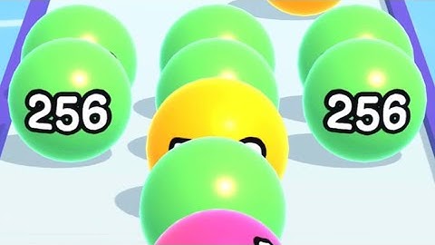 Ball Run 2048 ✅🟢All Levels Gameplay Walkthrough Android, ios Game New Update - 133