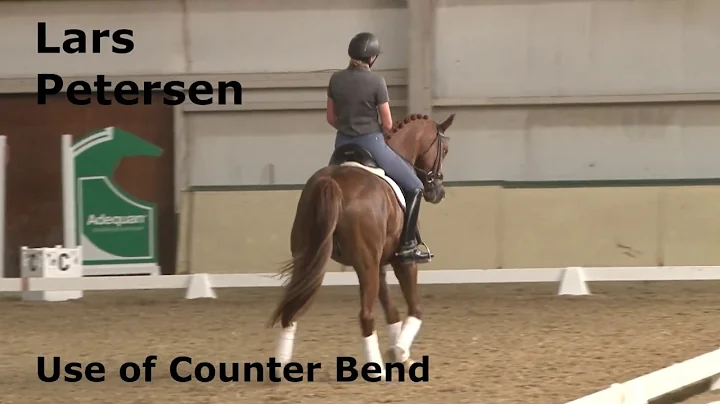 Dressage trainer Lars Petersen teaching on the Use...