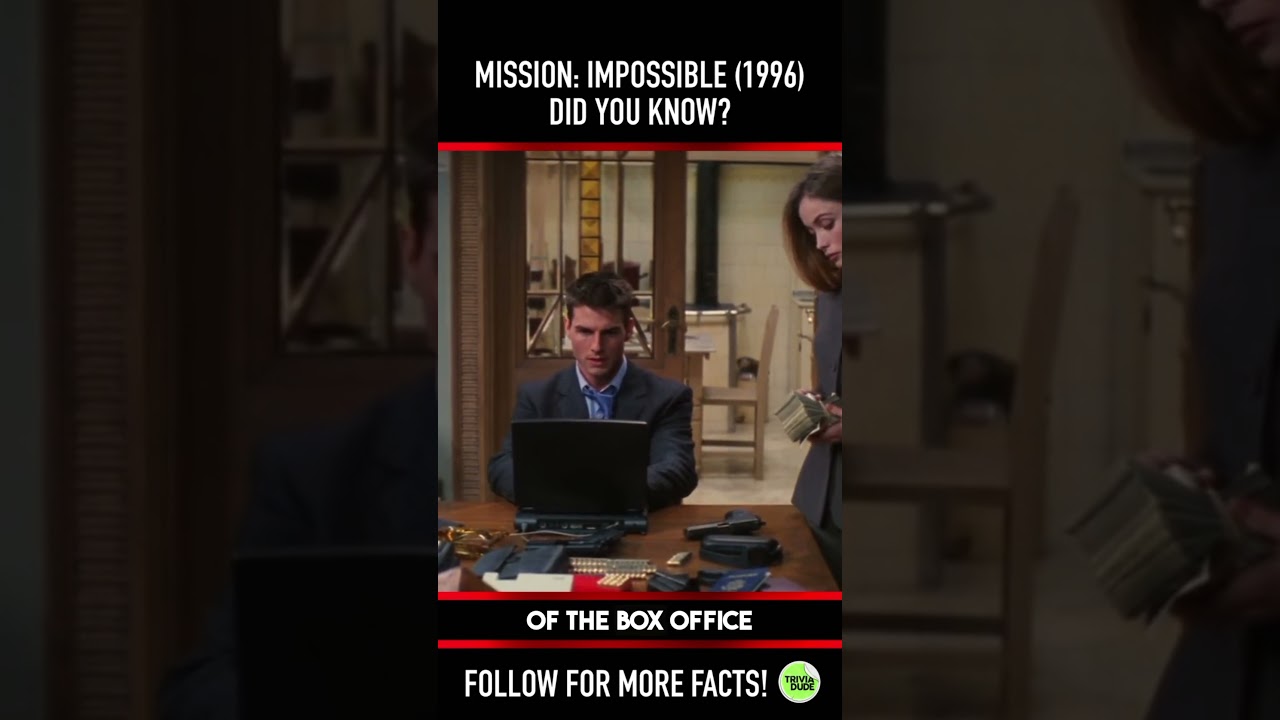 Did you know THIS about MISSION: IMPOSSIBLE (1996)? Fact 6