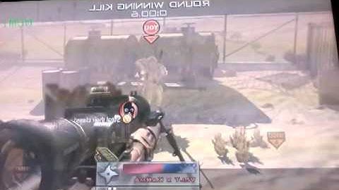 off the ladder on rust mw2