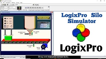 EP 8 LogixPro Silo program | PLC  Programing | PLC Demo Programing | Silo Simulator.
