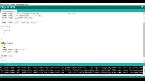 Interrupciones en Arduino | Uso de registros