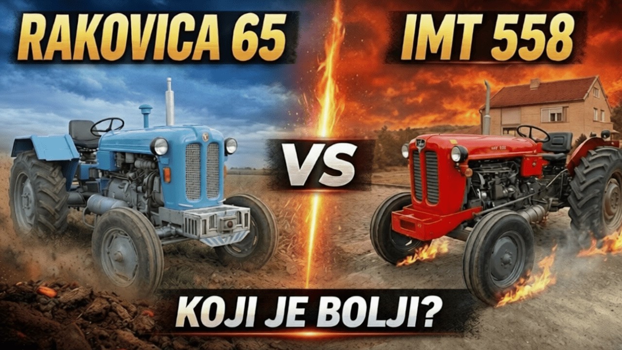 SNAGA ILI ŠTEDNJA? RAKOVICA 65 PROTIV IMT 558 🔥