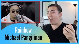 vocal coach reacts to michael pangilinan singing rainbow