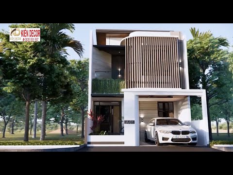 Video #14 Thiết kế nhà phố - thiết kế nhà phố hiện đại 2... - youtube