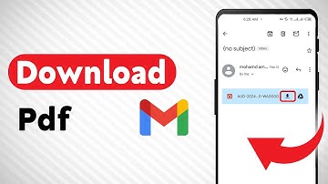 How to Download Pdf on Gmail (Updated)