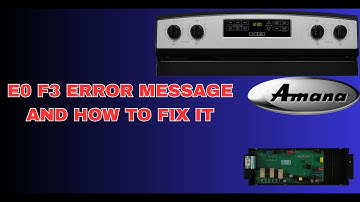 I Fixed My Amana Oven