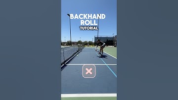 STOP Doing This On Your Backhand Roll - Major Mistake Exposed ⚡️ #pickleballtips #pickleballcoach