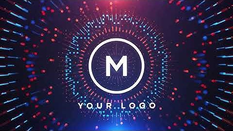 Dynamic Particles Logo Reveal - After Effects Template FREE Download