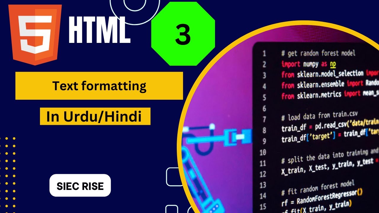 Learn HTML Text Styling | Formatting Tags Explained - YouTube