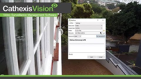 Archiving - Converting a video archive file (.CAR) to a .MP4 media file