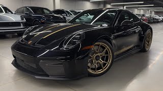 4K New 2026 Porsche 911 Gt3 Jet Black Metallic Interior And Exterior Walkaround