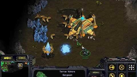 Starcraft Brood war Map Fighting Spirit 1.3 Terran vs Protoss (17.03.13)