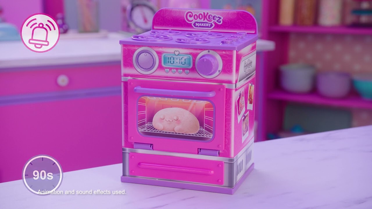 No way! What?! How'd that happen? Cookeez Makery Oven Playset