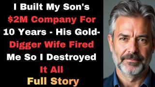 My Son’s Wife Fired Me From His $2M Company — But I Built It, So I Took Everything Back