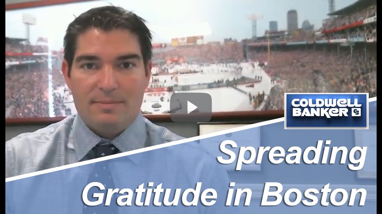 Boston Real Estate Agent Spreading gratitude in Boston YouTube