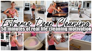 *NEW* EXTREME DEEP CLEAN 50 MINUTES OF REAL LIFE CLEANING MOTIVATION TIFFANI BEASTON HOMEMAKING 2024