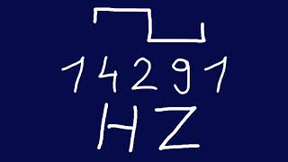 14291 hz square