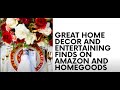 Home Decor Haul | Home Decor and Entertaining Finds From Amazon | The Art Of Celebrating Magazine