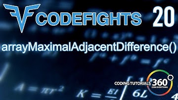 ArrayMaximalAdjacentDifference | CodeFights Intro Algorithm JavaScript Solution and Breakdown