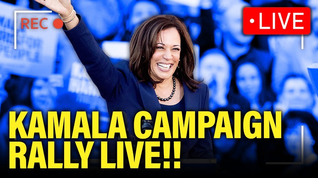 LIVE: Kamala Harris CAMPAIGN SPEECH in ATLANTA