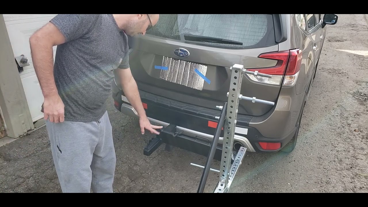 Ultimate DIY Swing Out Tire Carrier - YouTube