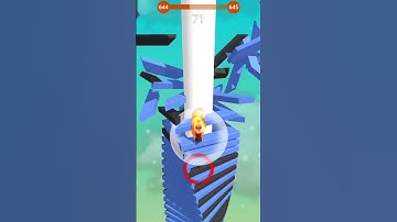 How to Play  Mobail Game on phone📲|| Stack ball 😱Level 644 || Gamer Mahdi