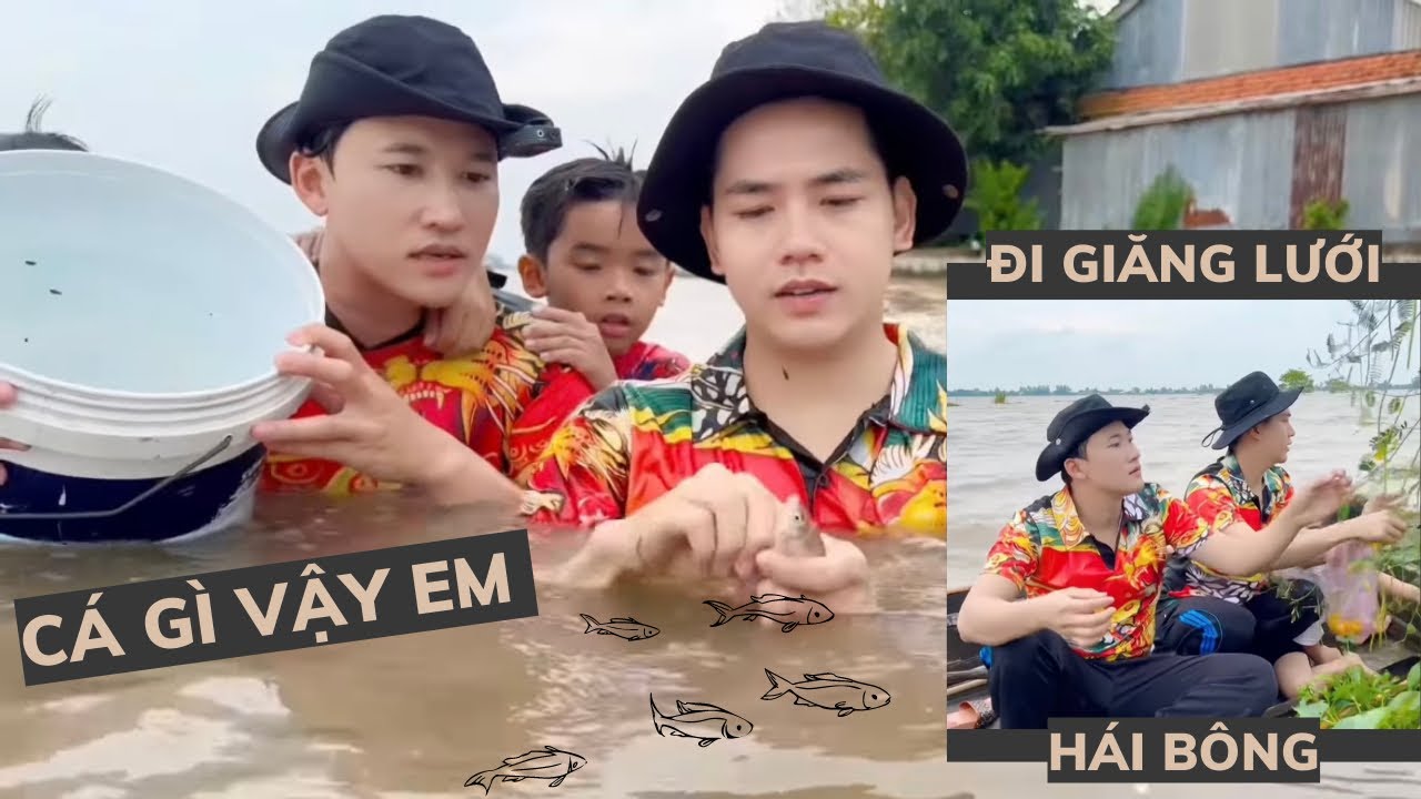 Thanh Đoàn đi Giăng lưới, Hà Trí Quang bị té nước