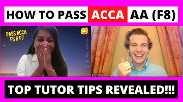 ⭐️ HOW TO PASS ACCA AA (F8) - TOP TUTOR TIPS REVEALED TO GET 50%+ ⭐️ | ACCA Audit and Assurance Exam
