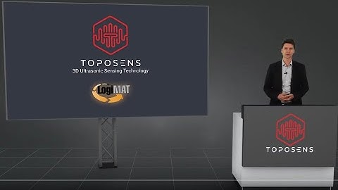 Toposens Logimat Digital Presentation 3D Collision Avoidance Sensing for AGVs and AMRs w. Ultrasound