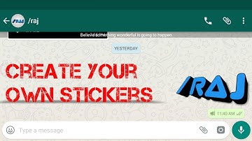 How to create your own WhatsApp Stickers within 3 minutes and no coding or Android Studio required