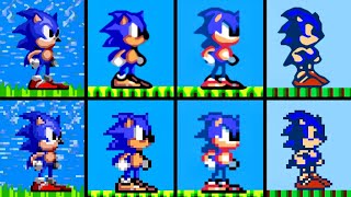 Sonic The Hedgehog in HD Versions Comparison