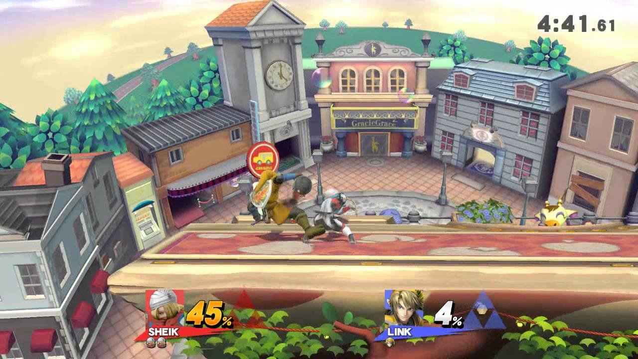 Nimious (Sheik) Vs. Slenderman (Link) SSB4 Friendlies Match 4 super smash bros. characters