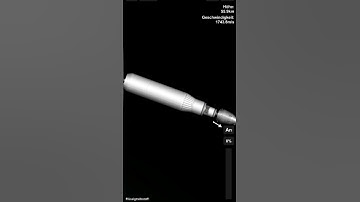 Flying to a spacestation - docking tutorial #sfs #rocket #space #viral #spacestation