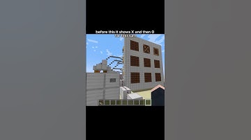 Redstone Tic tac toe quick update #minecraft #redstone #tictactoe