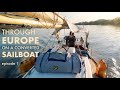 EUROPE'S INLAND WATERWAYS on a converted sailboat – in WINTER. [Ep 1]