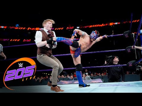 Kalisto &amp; Gran Metalik vs. The Brian Kendrick &amp; Gentleman Jack Gallagher: WWE 205 Live, Dec 19, 2017