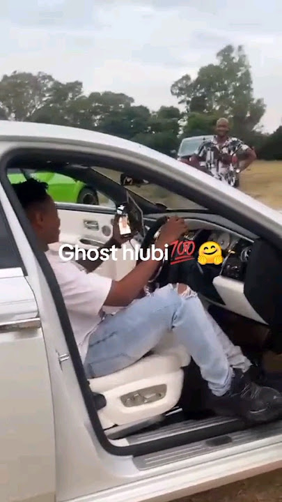 Ghost Hlubi just bought a Rolls Royce Ghost 👻