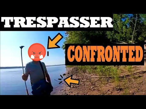 CONFRONTING A TRESPASSER WITH A RIFLE