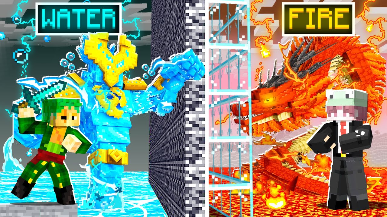 I Cheated in a ELEMENTAL MOB BATTLE In Minecraft 🤯
