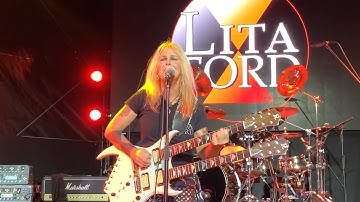 Lita Ford - Close My Eyes Forever, 7-22-2022 at The L in Horseheads, NY