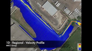 HEC-RAS 5.0 - 1D, Regional Velocity Profile