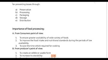 Lecture-1 Introduction to Agro- Processing Management; ABM-3510
